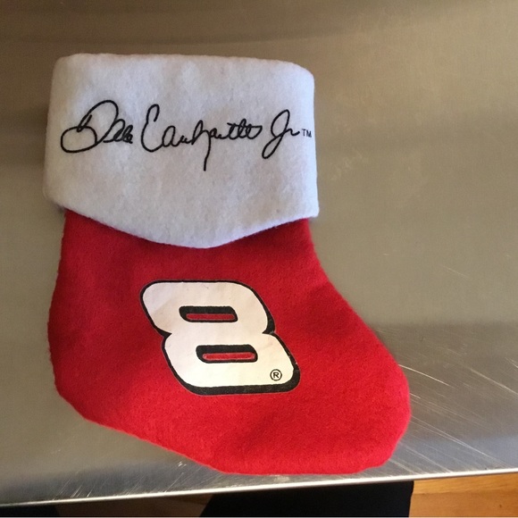 Dale Earnhardt Jr Christmas ornament and stocking. - Picture 7 of 8